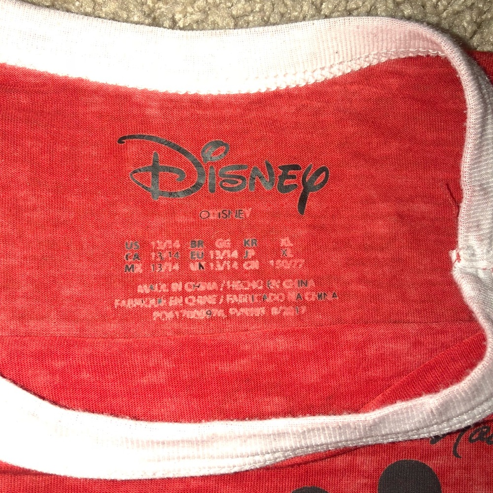 Red Disney Tee - Picture 3 of 3